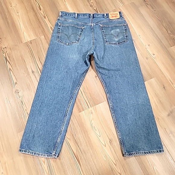 Levi's 505 Men’s Jeans 42x29 Straight Classic Denim Pants Levi Workwear Casual. - Picture 9 of 16